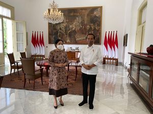 Puan Temui Jokowi Usai Menteri Dilarang Suarakan Penundaan Pemilu