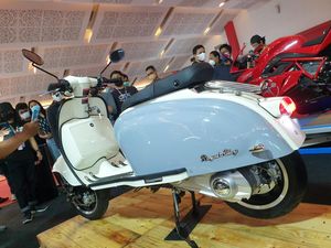Royal Alloy TG150 Meluncur, Siap Tantang Vespa dan Lambretta
