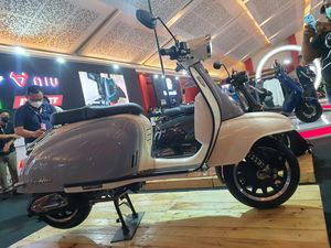 Potret Royal Alloy TG150 Terbaru Pesaing Vespa dan Lambretta