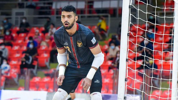 Kiper Timnas Futsal Indonesia Muhammad Albagir. Dok PSSI