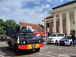 Sidang Vonis M Kace Dijaga Ketat, Polisi Bersenjata Lengkap Disiagakan