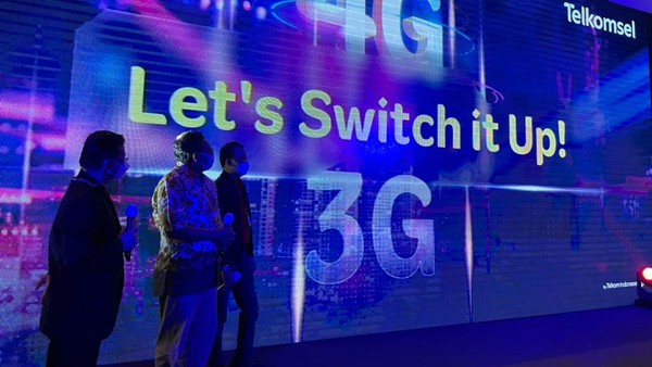 Telkomsel akan upgrade layanan 3G ke 4G secara bertahap sampai akhir tahun.