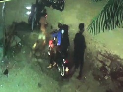 Terekam CCTV! Geng Motor Serang Warga di Gowa Usai Salat Subuh