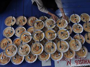 Tradisi Berbuka Puasa Bersama dengan Bubur Sayur di Bantul