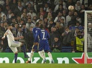 Babak I Selesai, Madrid Memimpin 2-1 Atas Chelsea