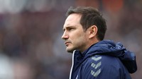 Everton belum menang dari enam laga sejauh ini dan cuma meraih empat poin. Manajer Frank Lampard berpeluang dipecat dengan koefisien 12/1. (Foto: Getty Images/Julian Finney)