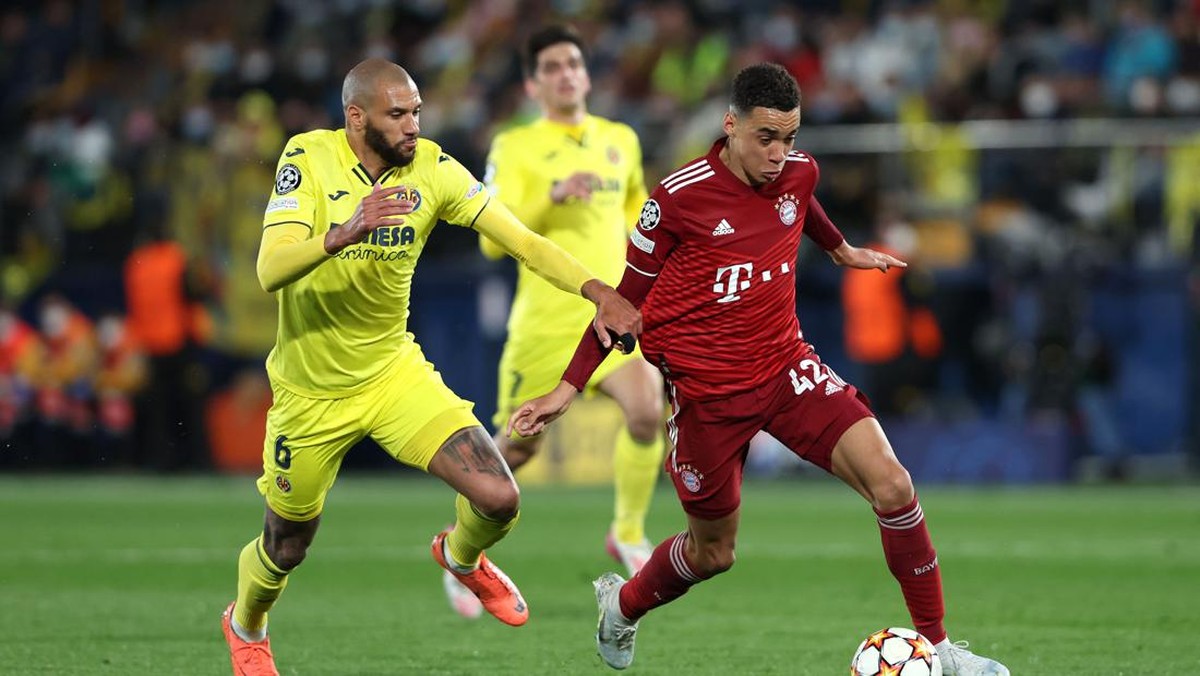 Villarreal vs Bayern Munich di babak pertama. (Foto: Getty Images/Alexander Hassenstein)