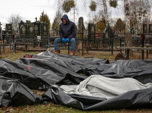 Menlu Jerman di Bucha, Janji Seret Pelaku Kejahatan Perang