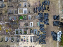 Zelensky: Situasi di Borodianka Lebih Mengerikan Ketimbang di Bucha