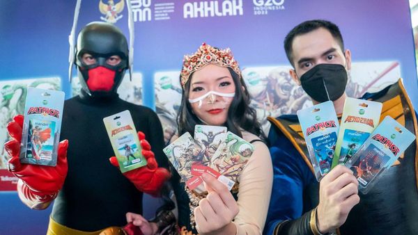 Kartu Voucher Fisik dan E-Money Ini Bergambar Karakter Bumilangit
