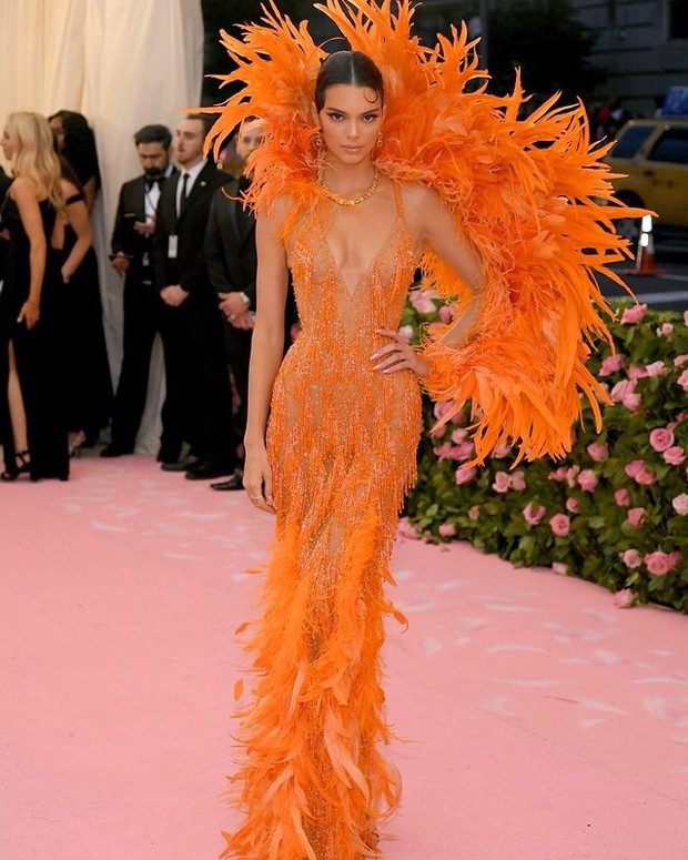 Kendall Jenner dalam Met Gala 2019/Foto: Instagram.com/kendalljenner