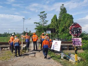 Sering Terjadi Kecelakaan, Perlintasan Sebidang di Godean Ditutup