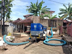 Saat Hujan Lebat, Pondok Bambu Duren Sawit Masih Banjir Meski Tak Lama