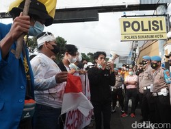 Kapolres Janji Usut Aksi Represif Anggotanya Saat Demo Mahasiswa Sukabumi
