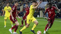 Villarreal vs Bayern berlangsung di Estadio de la Ceramica, Kamis (7/4/2022) dini hari WIB. Kedua tim bermain menyerang sejak awal pertandingan.