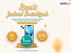 Berbagi Jadwal Imsakiyah Bisa Dapat iPhone 13? Begini Caranya