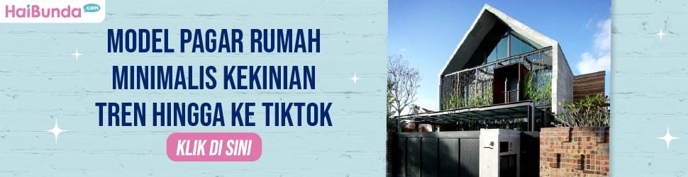 Banner Pagar Minimalis Tren
