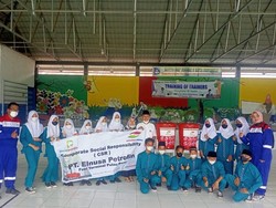 Elnusa Petrofin Gelar Kampanye Pola Hidup Bersih & Sehat ke Anak-anak