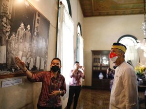 Kunjungi Medan, Ganjar Apresiasi Wasiat Peninggalan Masjid Bengkok