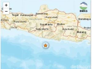 Gempa M 3.0 Guncang Pacitan Gempa M 3.0 Guncang Pacitan