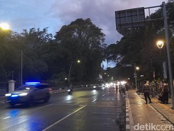 Demo Mahasiswa Usai, Jalan Arah Istana Bogor Sudah Bisa Dilalui Kendaraan