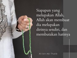 15 Kata-kata Bijak Ali bin Abi Thalib tentang Kehidupan dan Puasa, Bikin Adem