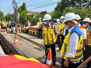 Bukan Ambles, Menteri PUPR Sebut Jembatan Balun Lamongan Patah