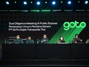 GoTo Masuk di BEI, Airlangga Prediksi Kapitalisasi Lebih 2% PDB