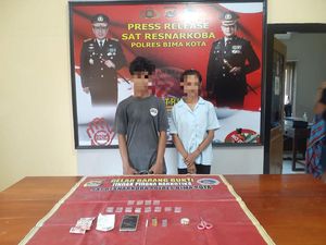 Nyabu Bareng, Pasangan Kekasih Ditangkap di Bima