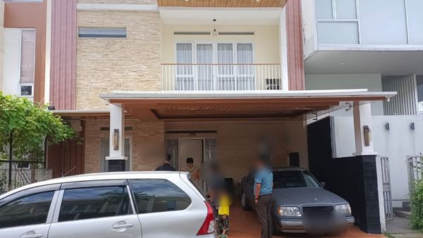 Potret Rumah-Pistol Pegawai Bergaji Rp 60 Juta yang Rampok Bank di Jaksel