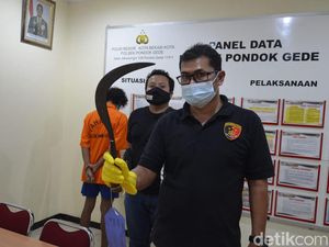 Diduga Hendak Tawuran, 4 Pria di Bekasi Ditangkap Polisi