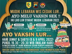 Jadwal Vaksin Booster di Wonogiri Akhir Pekan Ini, Catet Slur!