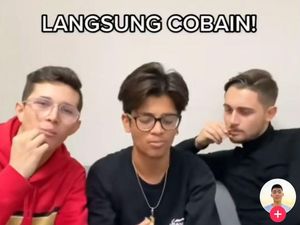 Cicipi Usus Goreng dan Keripik Paru, Begini Ekspresi 3 Bule di Belanda