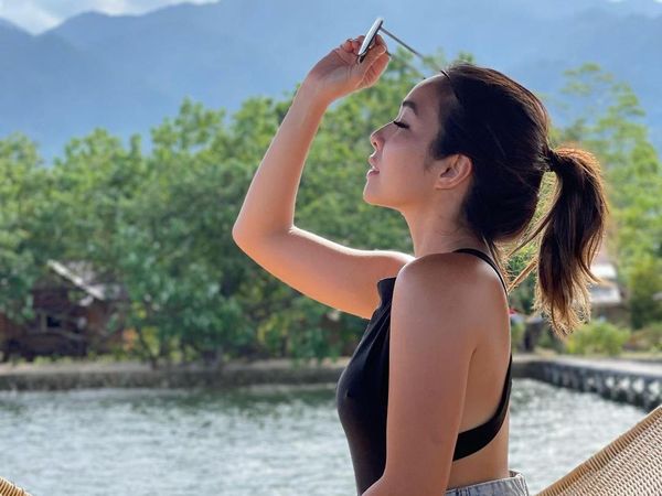 Foto-foto Liburan Gisel, Salah Satunya Bikin Salah Fokus