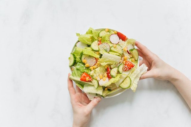 Ilustrasi salad untuk buka puasa/Pexels.com/Photo by Polina Tankilevitch