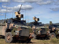 Australia Kirim Kendaraan Tempur Bushmaster ke Ukraina