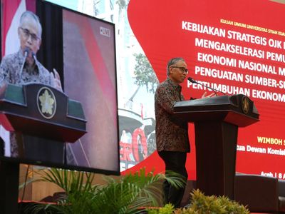 Saat Ketua OJK Bicara Soal Pemulihan Ekonomi Nasional