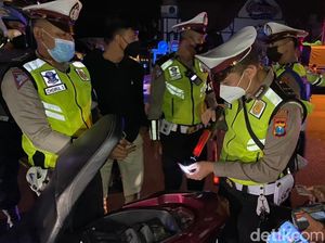 Polisi Patroli Skala Besar di Prigen-Pandaan Cegah Balap Liar dan Kejahatan 3C