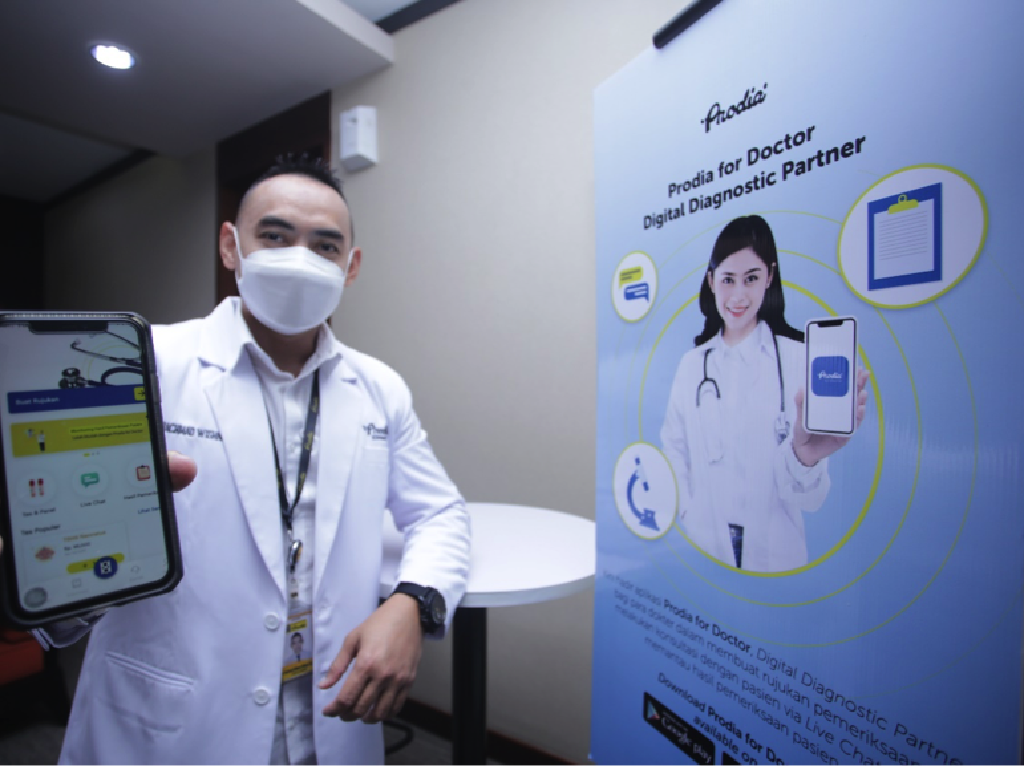 Aplikasi Prodia for Doctor Mudahkan Pasien Konsultasi dengan Dokter