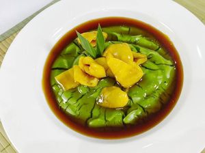 Bubur Sumsum Pandan Nangka yang Creamy dan Legit Bubur Sumsum Pandan Nangka yang Creamy dan Legit