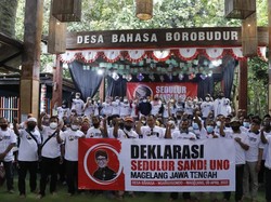Milenial hingga Pelaku UMKM di Magelang Dukung Sandiaga Nyapres 2024