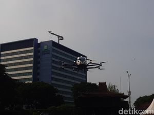 Taksi Terbang Perdana Melayang di Jakarta, Kapan Bisa Dijajal Publik?