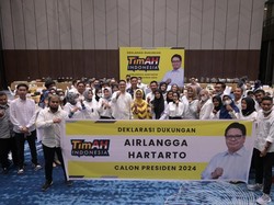 TimAH Deklarasikan Dukungan Airlangga Capres 2024