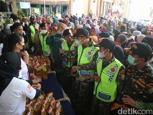 Saling Dorong di Bazar Migor Kudus, Nusron Wahid Minta Ini ke Menteri