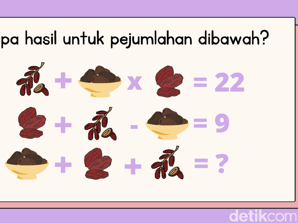 Nggak Ada Agenda Bukber? Main Tebak-tebakan Saja Sambil Asah Otak Nggak Ada Agenda Bukber? Main Tebak-tebakan Saja Sambil Asah Otak