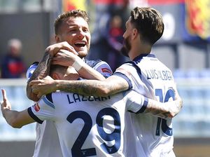Immobile Hat-trick, Lazio Benamkan Genoa 4-1