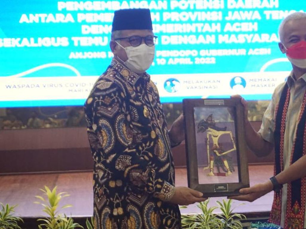 Didoakan Gubernur Aceh jadi Presiden, Ini Respon Ganjar Pranowo