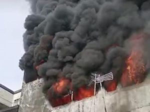 Toko Mutiara Kitchen di Kopo Bandung Kebakaran