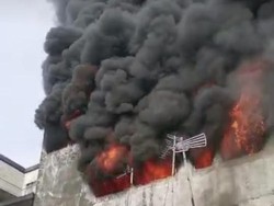 Toko Mutiara Kitchen di Kopo Bandung Kebakaran