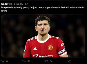 Banjir Meme Maguire, Dicap Gembosi MU Melulu